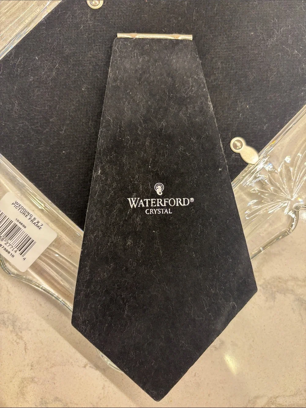NIB Waterford Portraits The Wedding Collection Crystal Frame 5x7